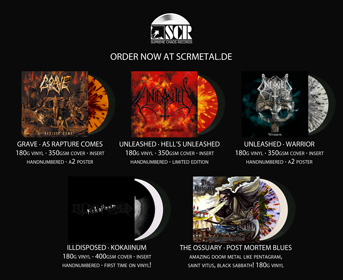 Unleashed, Grave, Illdisposed, The Ossuary Vinyl